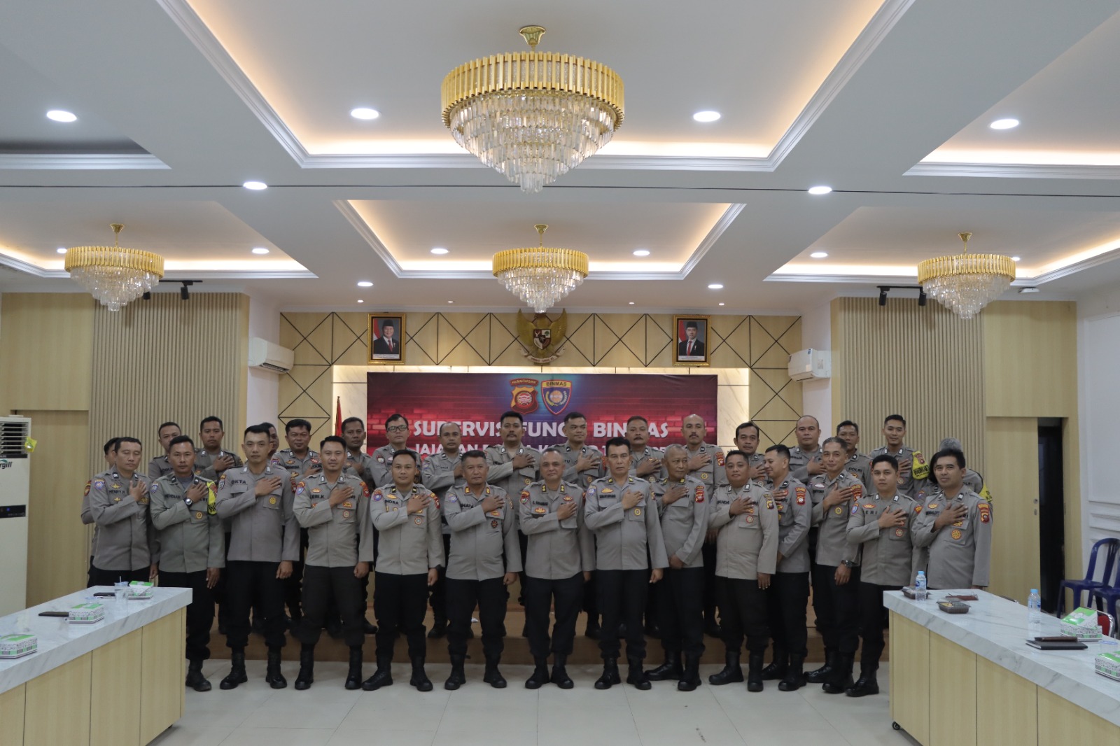 Polres Ketapang Terima Kunjungan Tim Supervisi Fungsi Binmas Polda Kalbar