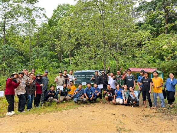 Rainforest Alliance & LPHD Tanam 25.000 Bibit Pohon, Gandeng Sekolah dan Media